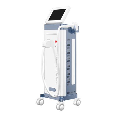 Fda Approved Advanced Vertical White Color Lightsheer Diode Laser Hair Removal Machine 808nm